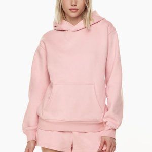 Aritzia TNA Perfect Hoodie in Cupid Pink, Size Small